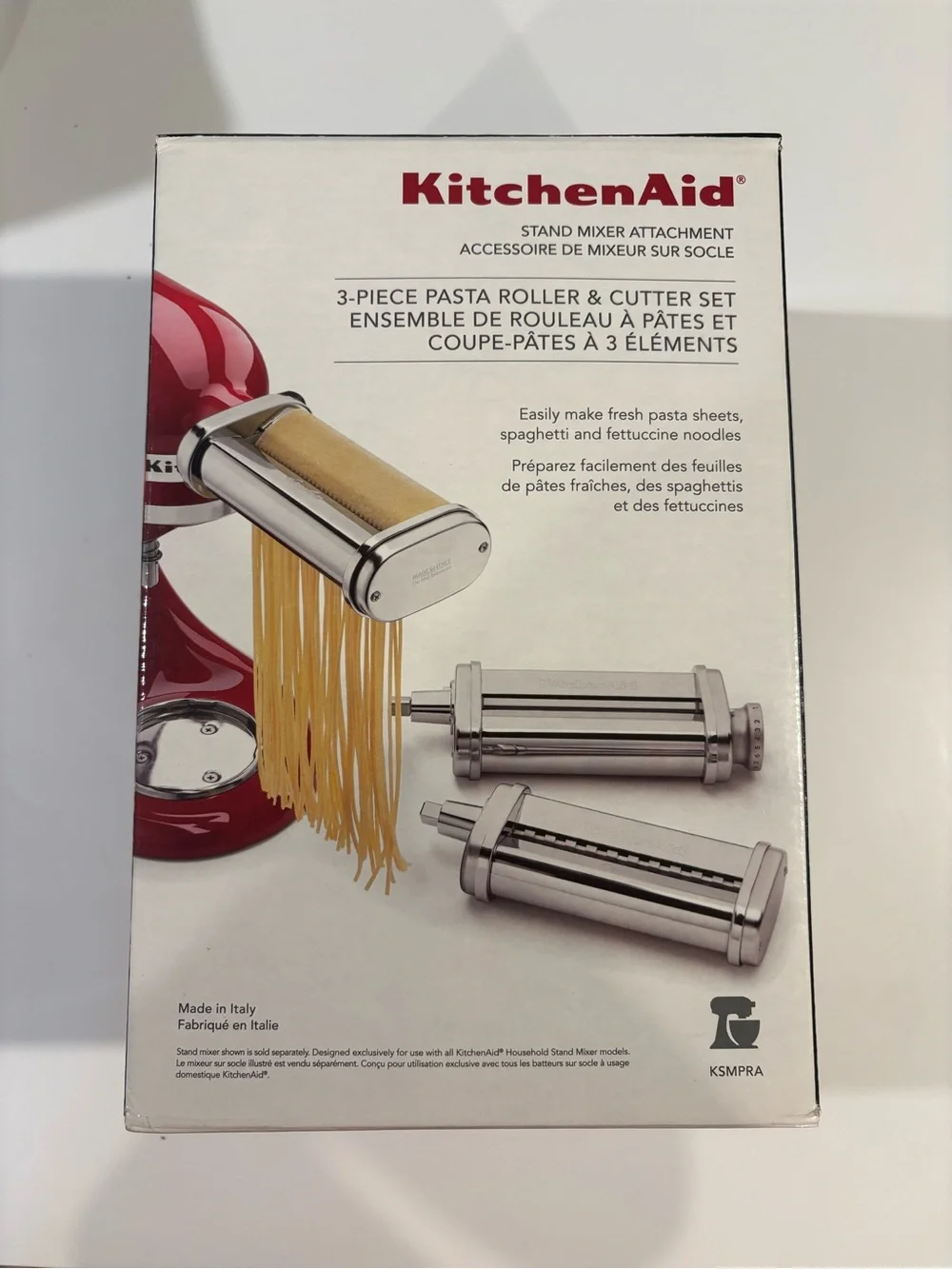 KitchenAid 3- Piece Pasta Roller and Cutter Set